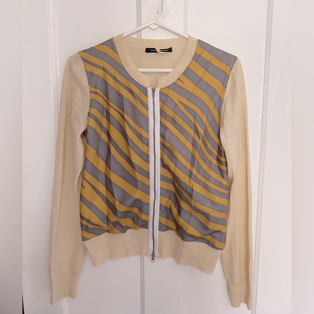 Club Monaco zip up sweater